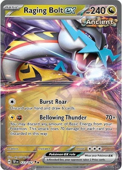Raging Bolt ex SV05: Temporal Forces (123/162) (Double Rare)