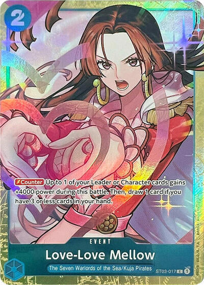 Love-Love Mellow (Premium Card Collection -Best Selection Vol. 1-) One Piece Promotion Cards (ST03-017) (Common)