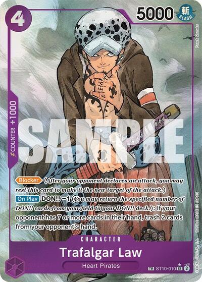 Trafalgar Law (TR) 500 Years in the Future (ST10-010) (Treasure Rare)