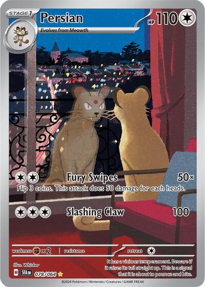 Persian SV: Shrouded Fable (078/064) (Illustration Rare)