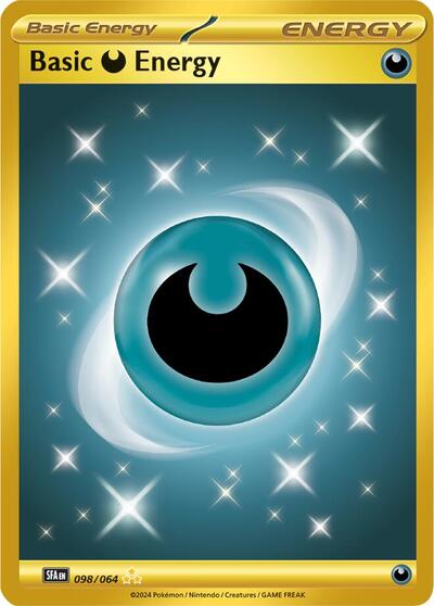 Basic Darkness Energy SV: Shrouded Fable (098/064) (Hyper Rare)