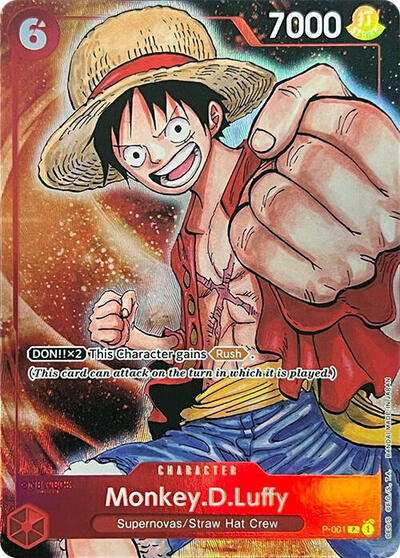 Monkey.D.Luffy (Premium Card Collection -BANDAI CARD GAMES Fest. 23-24 Edition-) One Piece Promotion Cards (P-001) (Promo)