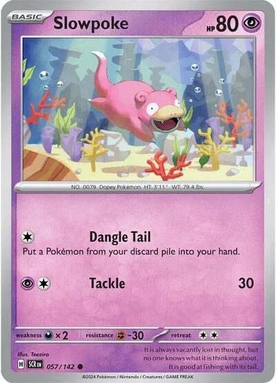 Slowpoke SV07: Stellar Crown (057/142) (Common)