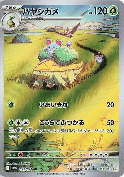 Grotle SV5K: Wild Force (072/071) (Art Rare)