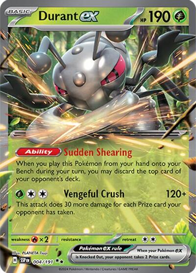 Durant ex SV08: Surging Sparks (004/191) (Double Rare)