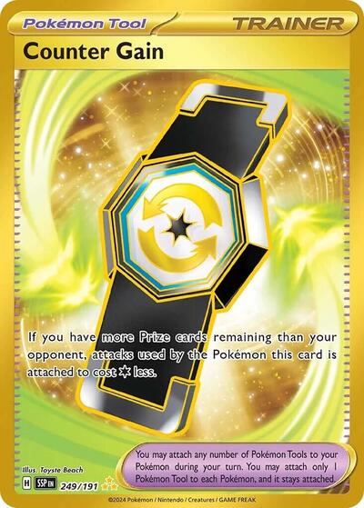 Counter Gain SV08: Surging Sparks (249/191) (Hyper Rare)