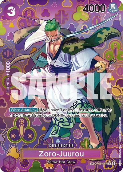 Zoro-Juurou (SP) Emperors in the New World (OP05-067) (Rare)