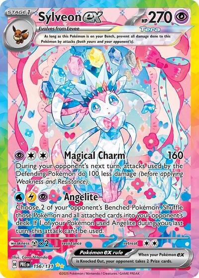 Sylveon ex SV: Prismatic Evolutions (156/131) (Special Illustration Rare)
