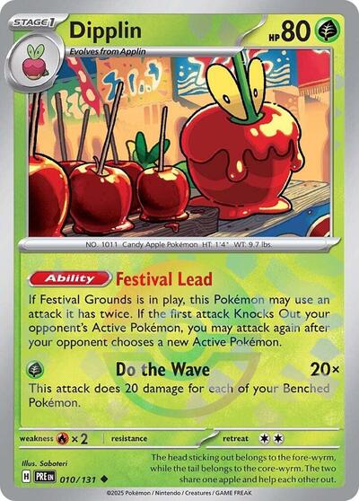 Dipplin (Poke Ball Pattern) SV: Prismatic Evolutions (010/131) (Uncommon)
