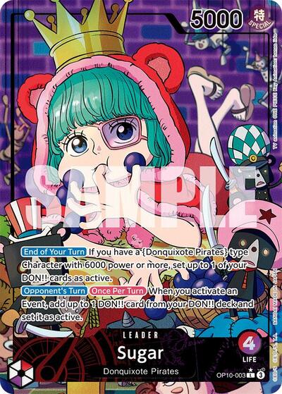 Sugar (Parallel) Royal Blood (OP10-003) (Leader)