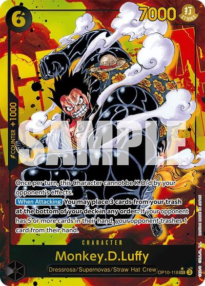 Monkey.D.Luffy (Parallel) Royal Blood (OP10-118) (Secret Rare)