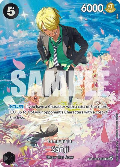 Sanji (SP) Royal Blood (ST14-003) (Super Rare)