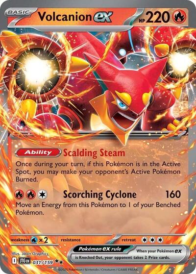 Volcanion ex SV09: Journey Together (031/159) (Double Rare)