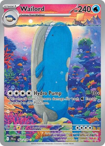 Wailord SV09: Journey Together (162/159) (Illustration Rare)
