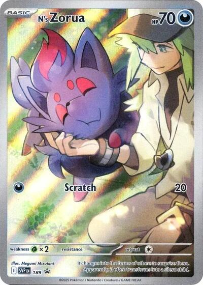 N's Zorua SV: Scarlet & Violet Promo Cards (189) (Promo)