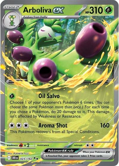 Arboliva ex SV10: Destined Rivals (023/182) (Double Rare)