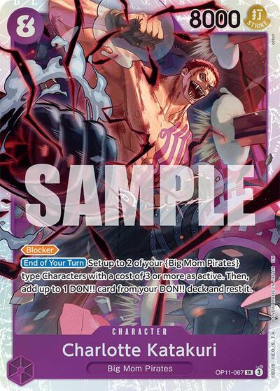 Charlotte Katakuri A Fist of Divine Speed (OP11-067) (Super Rare)