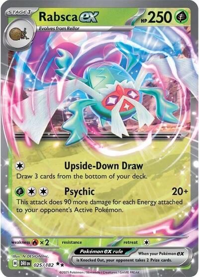 Rabsca ex SV10: Destined Rivals (025/182) (Double Rare)
