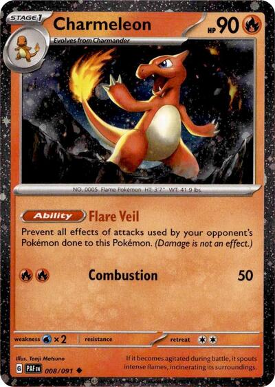 Charmeleon (Cosmos Holo) Miscellaneous Cards & Products (008/091) (Uncommon)