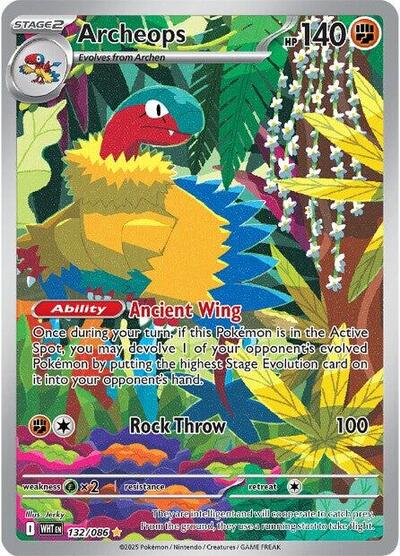 Archeops SV: White Flare (132/086) (Illustration Rare)