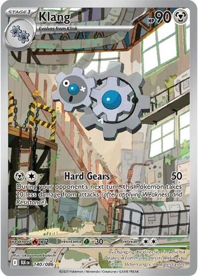 Klang SV: Black Bolt (140/086) (Illustration Rare)