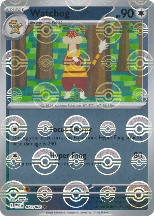 Watchog (Poke Ball Pattern)