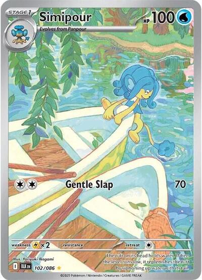 Simipour SV: Black Bolt (102/086) (Illustration Rare)