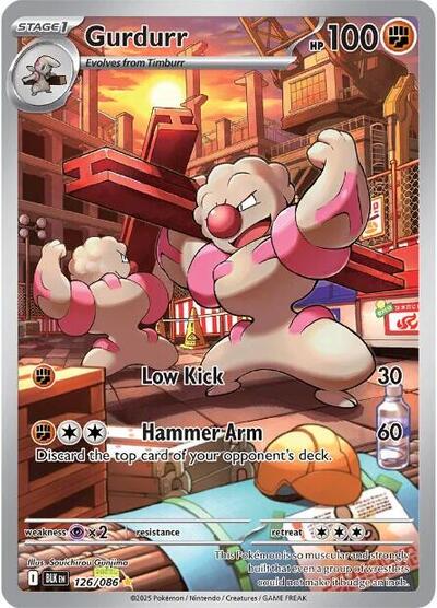 Gurdurr SV: Black Bolt (126/086) (Illustration Rare)