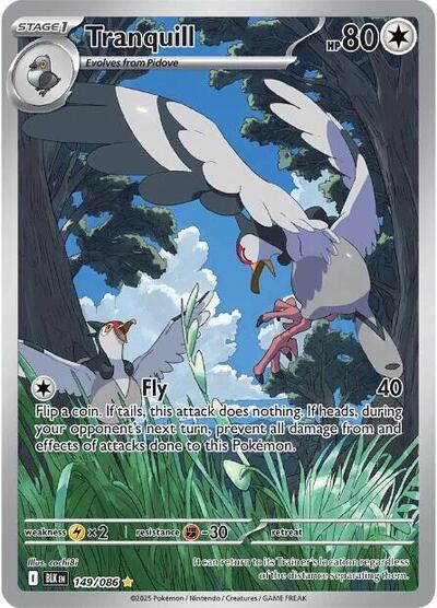 Tranquill SV: Black Bolt (149/086) (Illustration Rare)