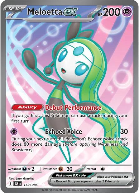 Meloetta ex - 159/086