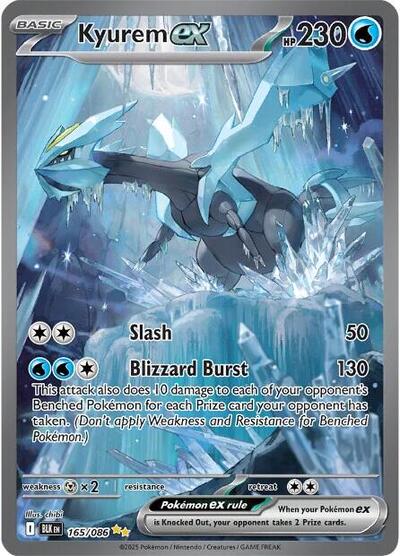 Kyurem ex SV: Black Bolt (165/086) (Special Illustration Rare)