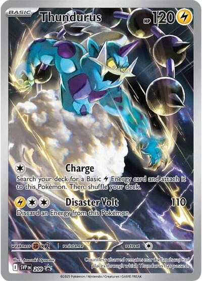Thundurus SV: Scarlet & Violet Promo Cards (209) (Promo)