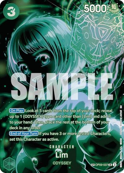 Lim (SP) Legacy of the Master (OP09-037) (Super Rare)