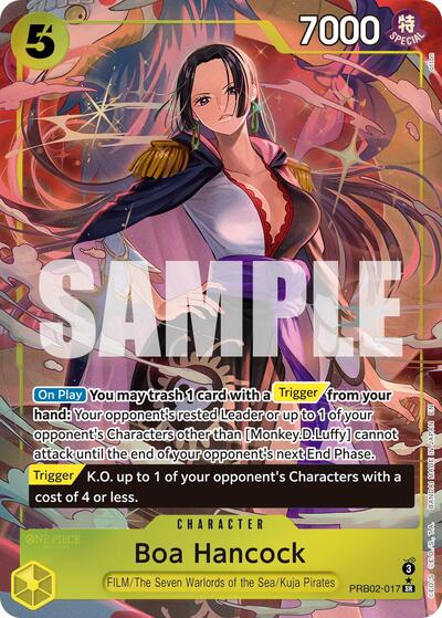 Boa Hancock (Alternate Art) Premium Booster -The Best- Vol. 2 (PRB02-017) (Super Rare)