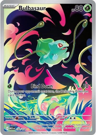 Bulbasaur ME01: Mega Evolution (133/132) (Illustration Rare)