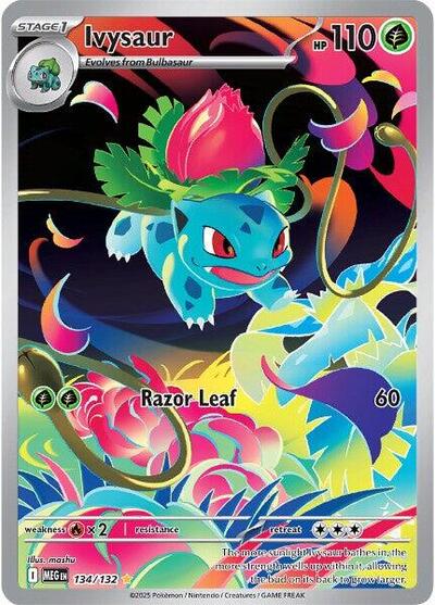 Ivysaur ME01: Mega Evolution (134/132) (Illustration Rare)
