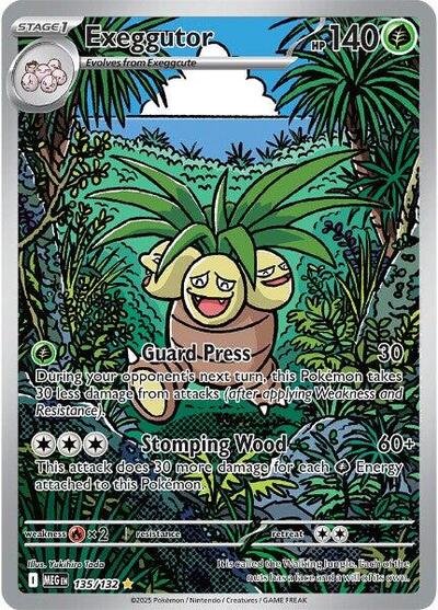 Exeggutor ME01: Mega Evolution (135/132) (Illustration Rare)