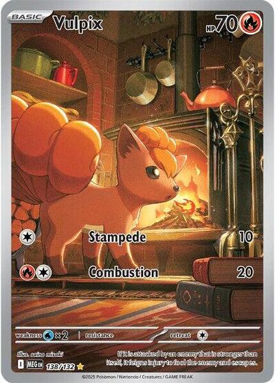 Vulpix ME01: Mega Evolution (138/132) (Illustration Rare)