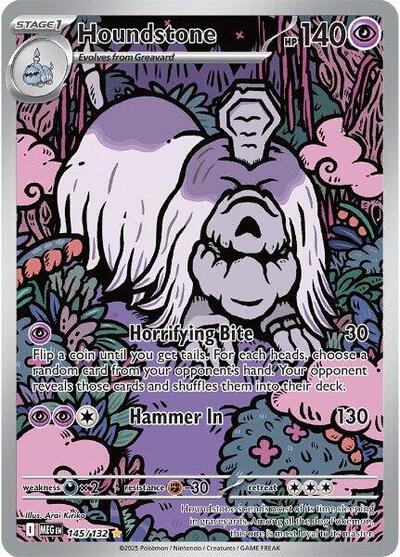 Houndstone ME01: Mega Evolution (145/132) (Illustration Rare)