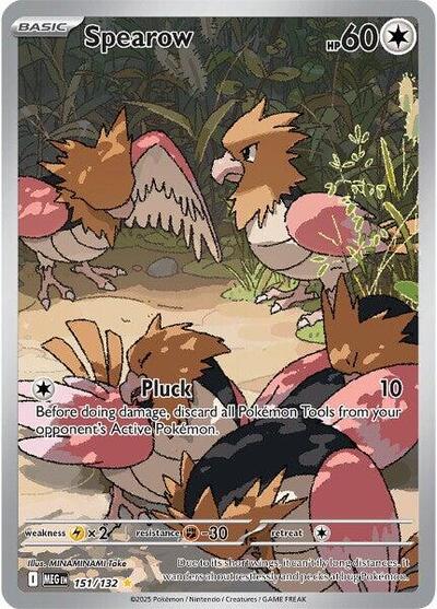 Spearow ME01: Mega Evolution (151/132) (Illustration Rare)