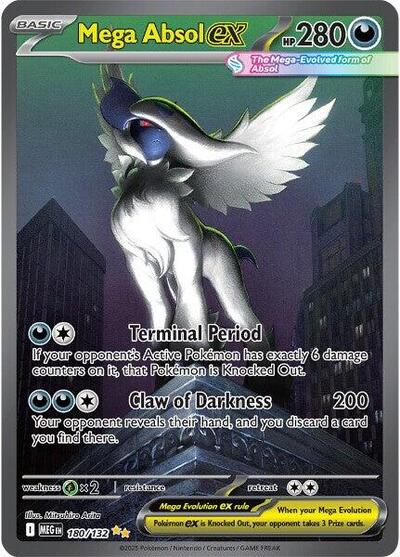 Mega Absol ex ME01: Mega Evolution (180/132) (Special Illustration Rare)