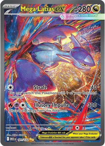 Mega Latias ex ME01: Mega Evolution (181/132) (Special Illustration Rare)