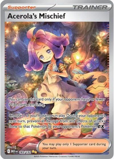 Acerola's Mischief ME01: Mega Evolution (183/132) (Special Illustration Rare)