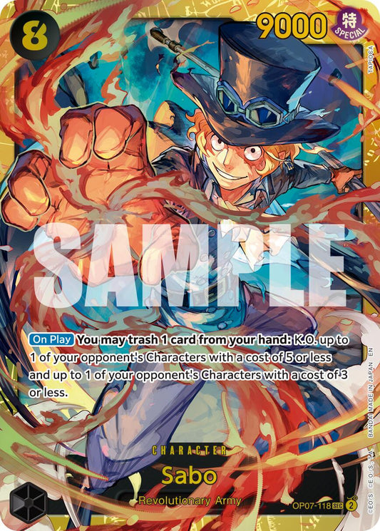 Sabo - OP07-118 (Reprint)