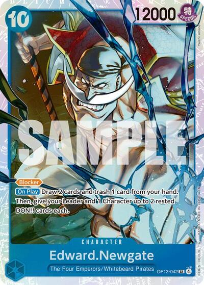 Edward.Newgate Carrying On His Will (OP13-042) (Super Rare)