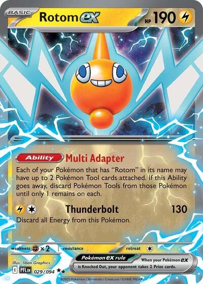 Rotom ex ME02: Phantasmal Flames (029/094) (Double Rare)