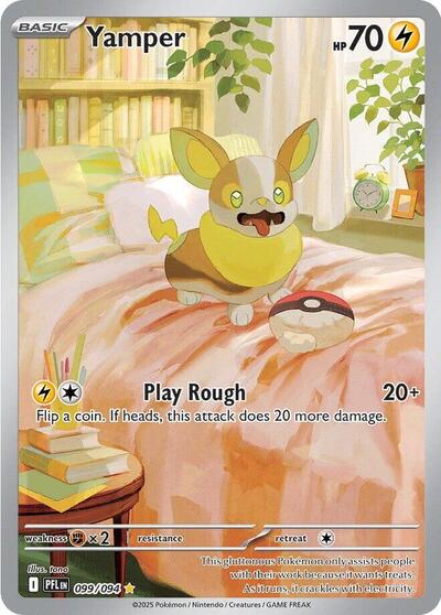 Yamper ME02: Phantasmal Flames (099/094) (Illustration Rare)