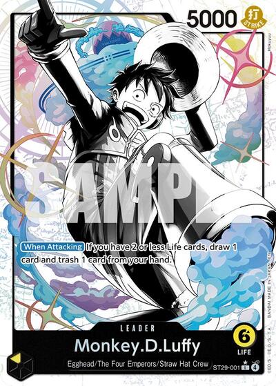 Monkey.D.Luffy (Parallel) ST-29: Starter Deck 29 Egghead (ST29-001) (Leader)