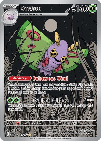 Dustox ME: Ascended Heroes (220/217) (Illustration Rare)
