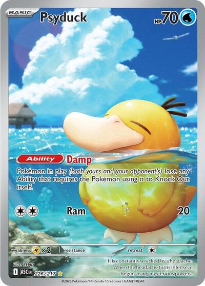 Psyduck ME: Ascended Heroes (226/217) (Illustration Rare)